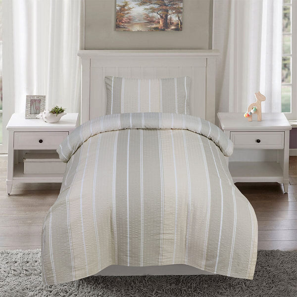 BED SHEET SEARSUKER - Single Printed Range 144 TC HOMBEDROO 
