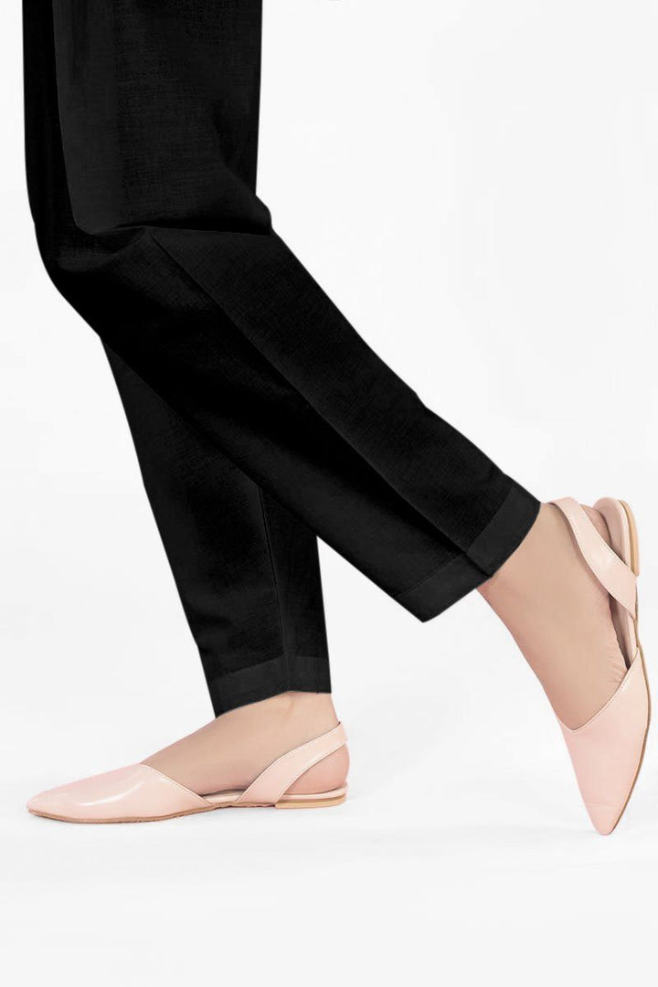 Cotton Trouser TR-1004 Black Women Bottoms FASSTILAD 