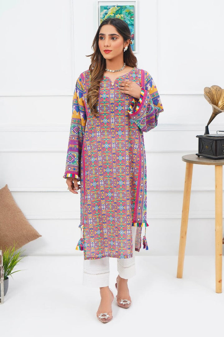 FANCY KHADDAR SHIRT DRK-1603 KHAS STORES 