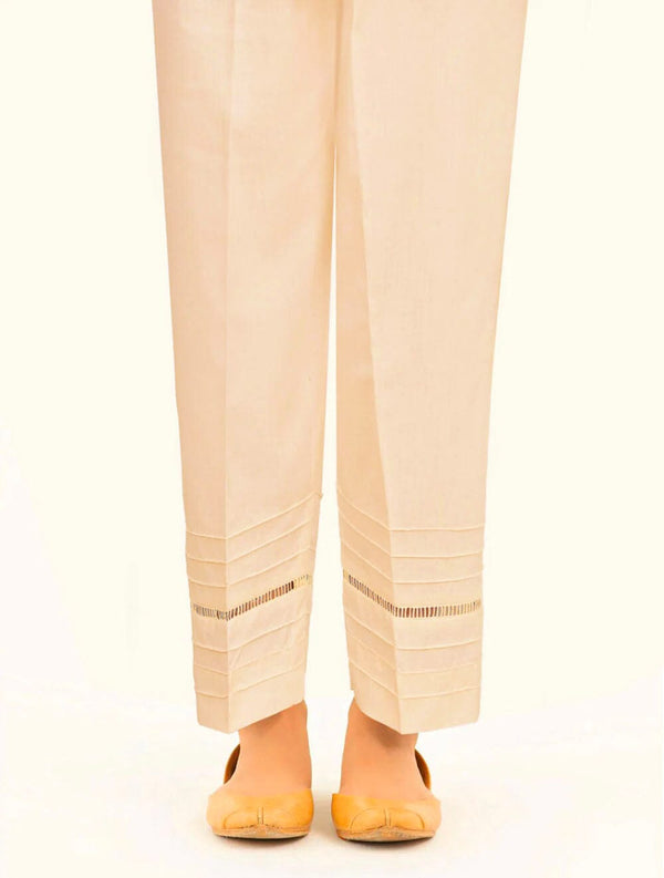 FANCY TROUSER BT-006 BEIGE Women Bottoms FASSTILAD 