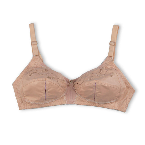 Espicopink  Lotus - Cotton Non Padded Cross-Over Style Bra