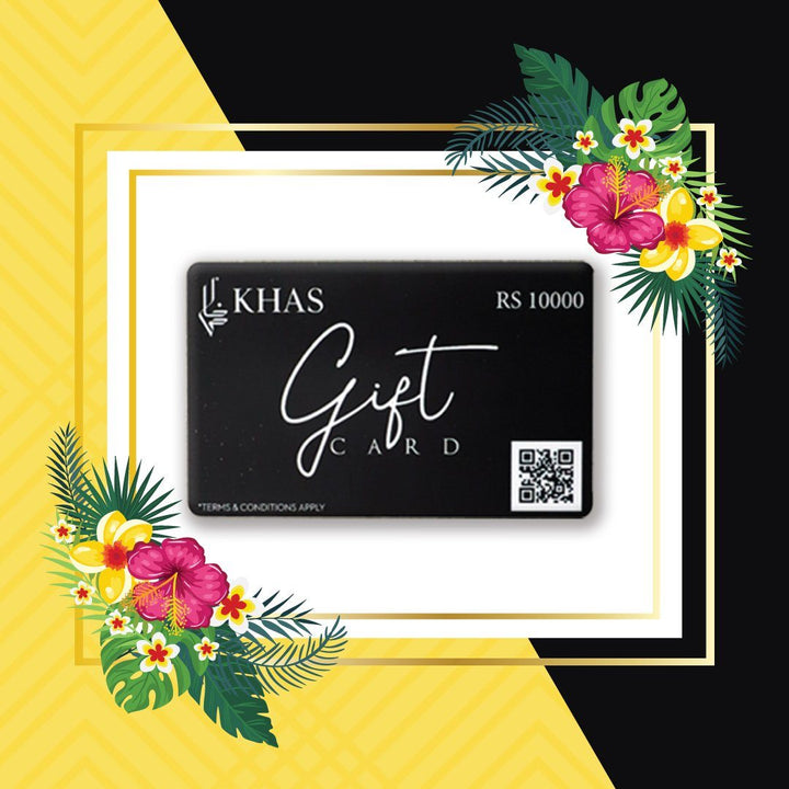 Gift Card Black Gift Cards KHAS STORES 