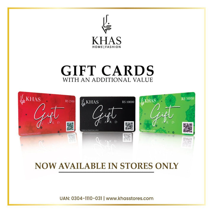 Gift Card Black Gift Cards KHAS STORES 