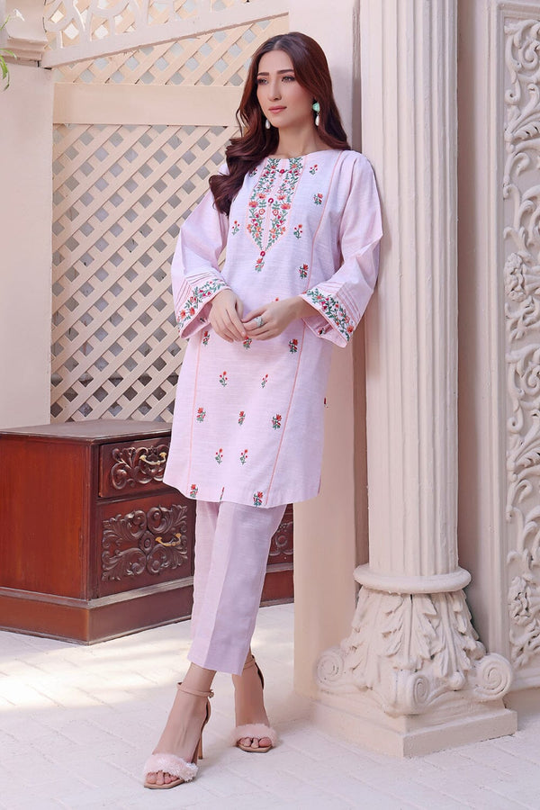 Khaddar Embroidered Shirt DYKE-1554 KHAS STORES 
