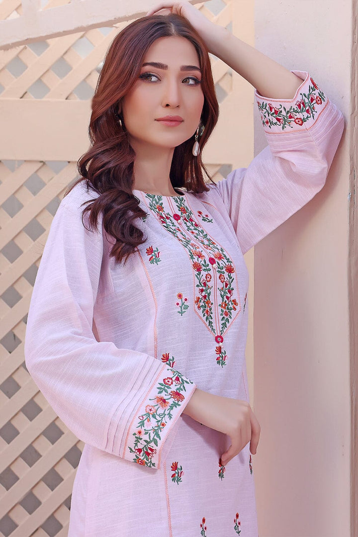 Khaddar Embroidered Shirt DYKE-1554 KHAS STORES 