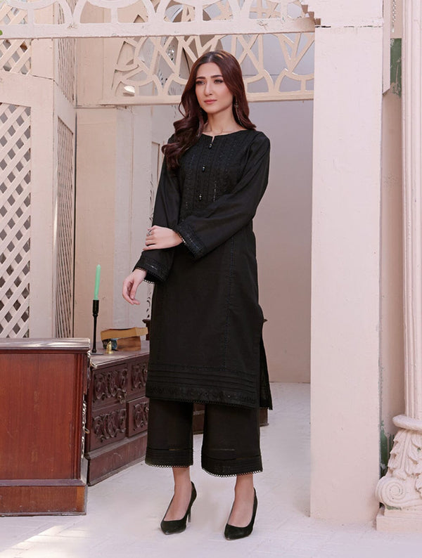 Khaddar Embroidered Shirt DYKE-1557 KHAS STORES 