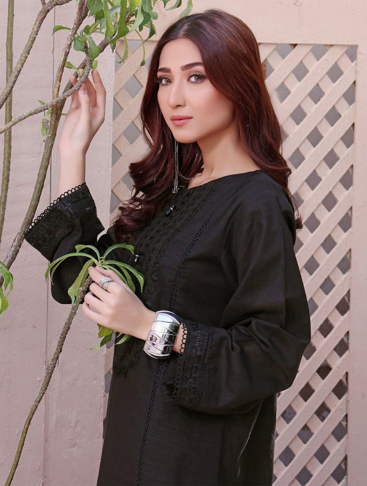 Khaddar Embroidered Shirt DYKE-1557 KHAS STORES 