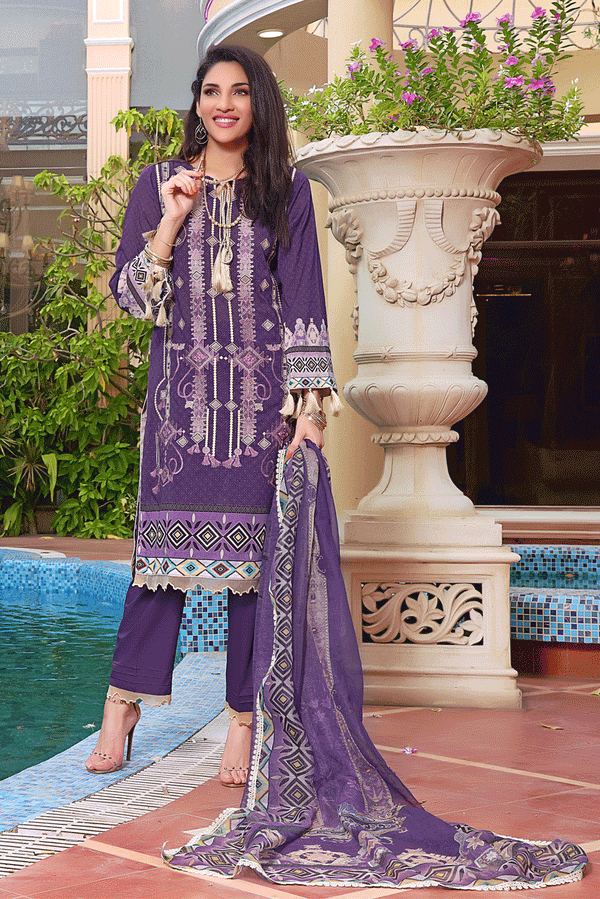 LADIES SUIT KCNE-1453 Dresses KHAS STORES 