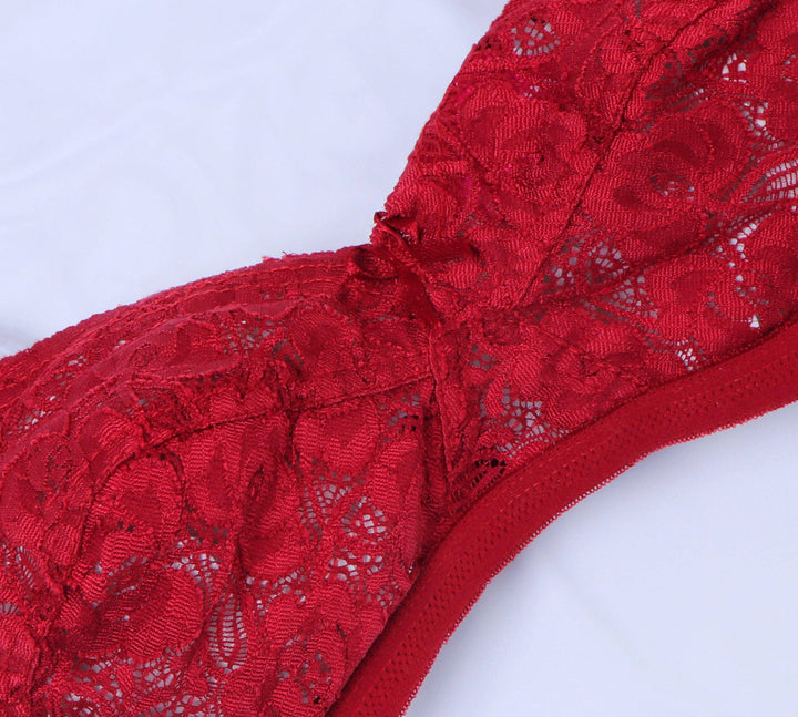 Maroon Sage - Breathable Non Padded Net Bra BRAS Espico.pk 