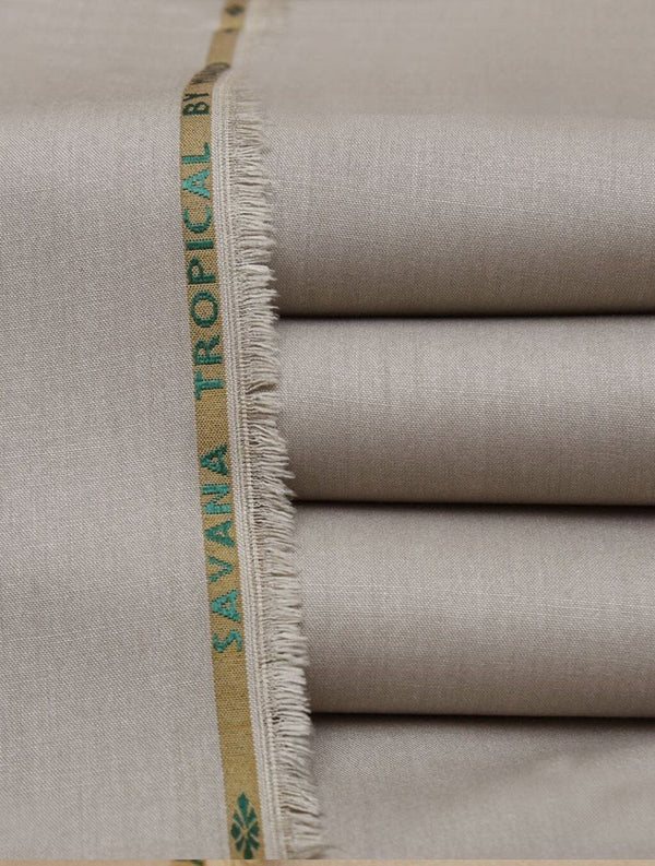 MENS UNSTITCHED SUIT SAVANA - Cream Mens Unstitched Suit FASUNSMEN 