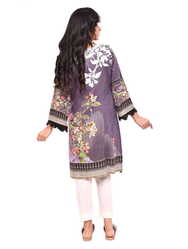 Printed khaddar Shirt DKL-15008 Pret FASSTILAD 