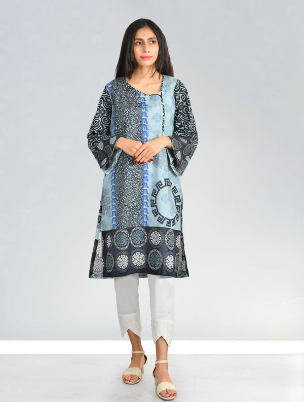 Printed Lawn Shirt DRL-575 Pret KHAS STORES 