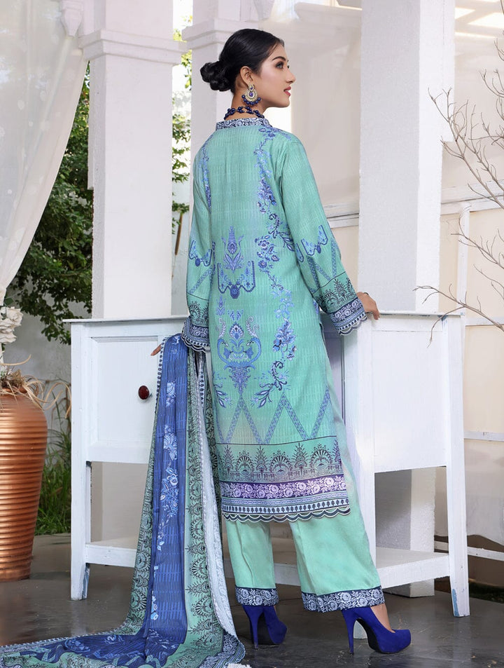 Printed Linen Suit with Printed Dupatta KTE-1640 Dresses KHAS STORES 