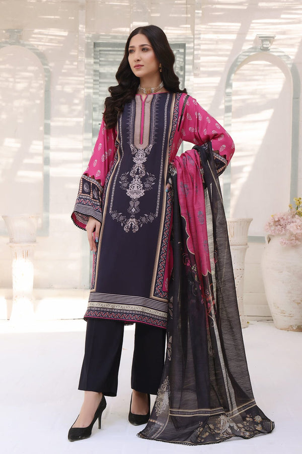 Printer Kotail Suit with Printed Monarch Dupatta KTE-1554 Dresses KHAS STORES 
