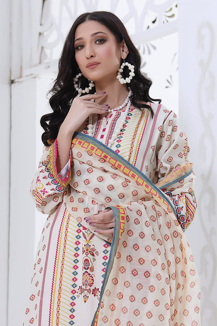 Printer Kotail Suit with Printed Monarch Dupatta KTE-1555 Dresses KHAS STORES 