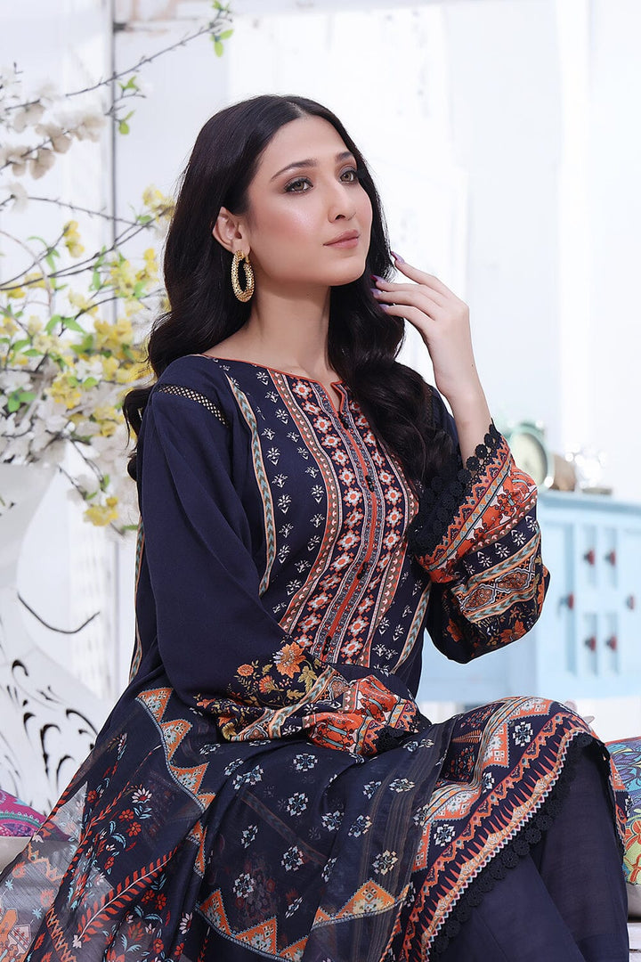 Printer Kotail Suit with Printed Monarch Dupatta KTE-1556 Dresses KHAS STORES 