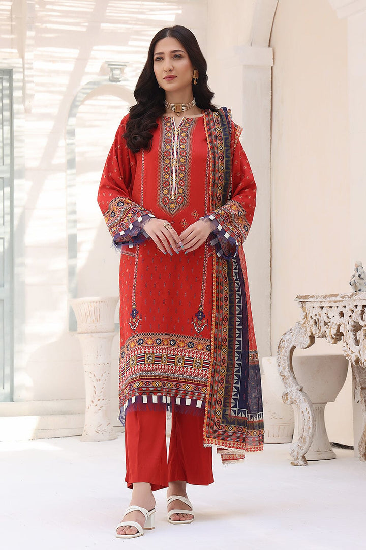 Printer Kotail Suit with Printed Monarch Dupatta KTE-1557 Dresses KHAS STORES 