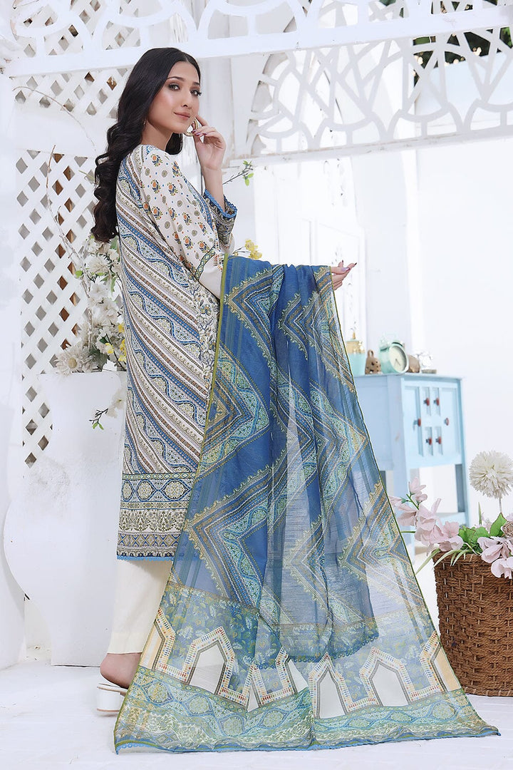 Printer Kotail Suit with Printed Monarch Dupatta KTE-1558 Dresses KHAS STORES 