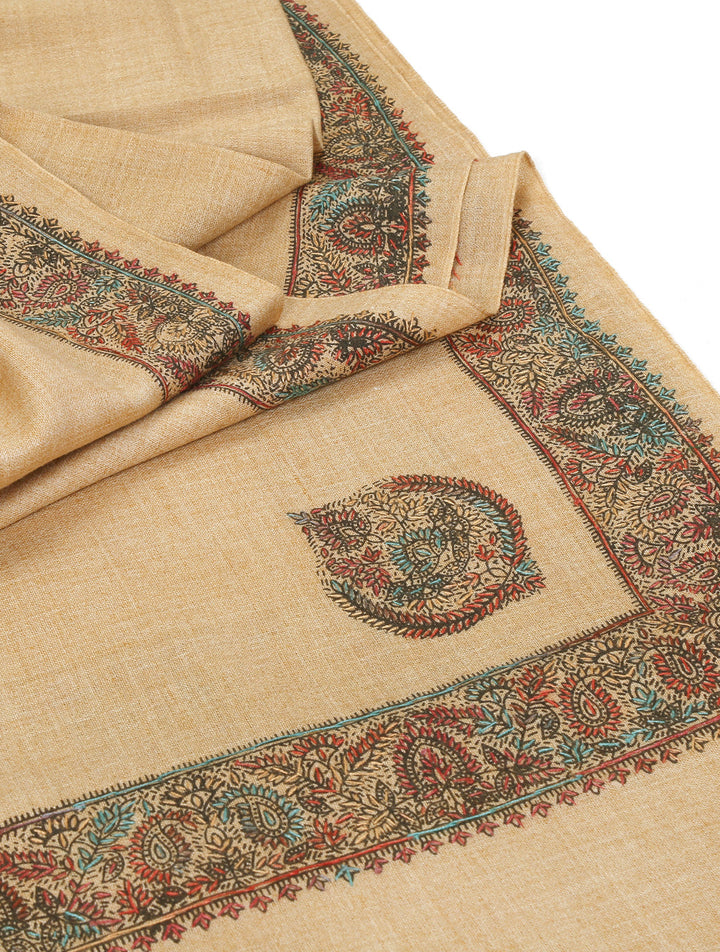 SHAWL BLOCK PRINT KINGRI WORK-2 Apparel & Accessories KHAS STORES 