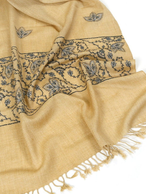 Shawl Machine Embroidery-3A Apparel & Accessories KHAS STORES 