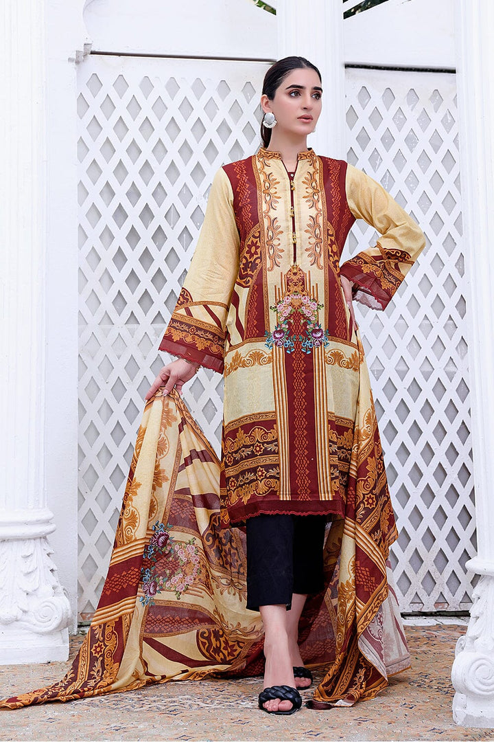 SHIRT & DUPATTA RKL-1509 Dresses KHAS STORES 