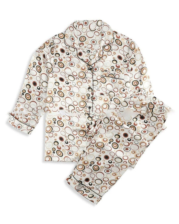 Silk Print Loungewear - Bubble Espicopink 