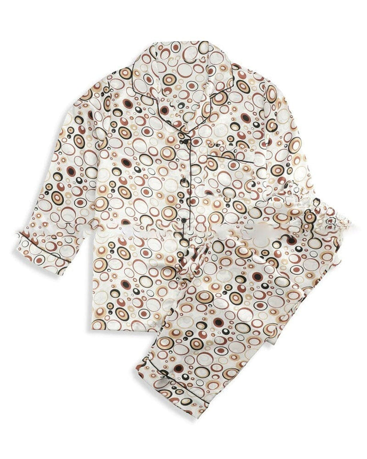 Silk Print Loungewear - Bubble Espicopink 