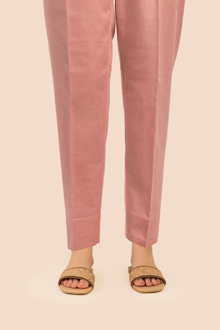 Unstitched Khaddar Trouser TR-1004 Women Bottoms FASSTILAD Dark Pink 