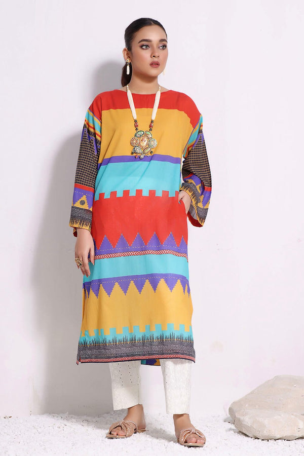 Unstitched Lawn Shirt DR-1920 KHAS STORES 